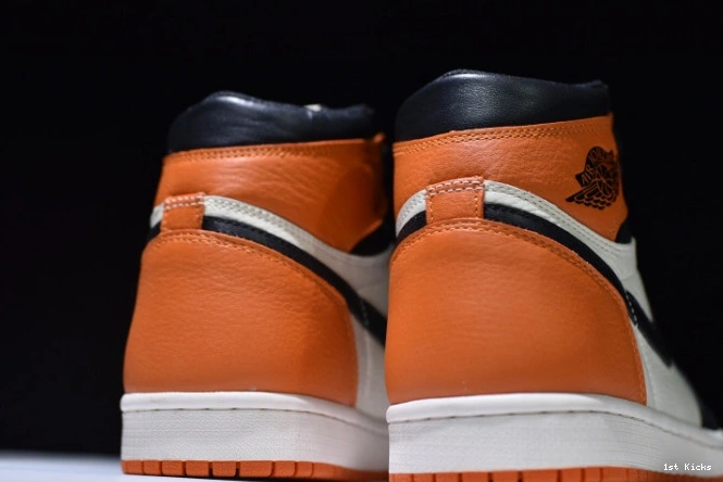 1st Kicks jordan Comfortable 1 1331 555088- high air “shattered og retro backboard” 1120